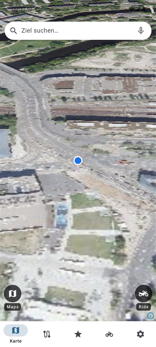 Satellitenansicht mit Luftbild